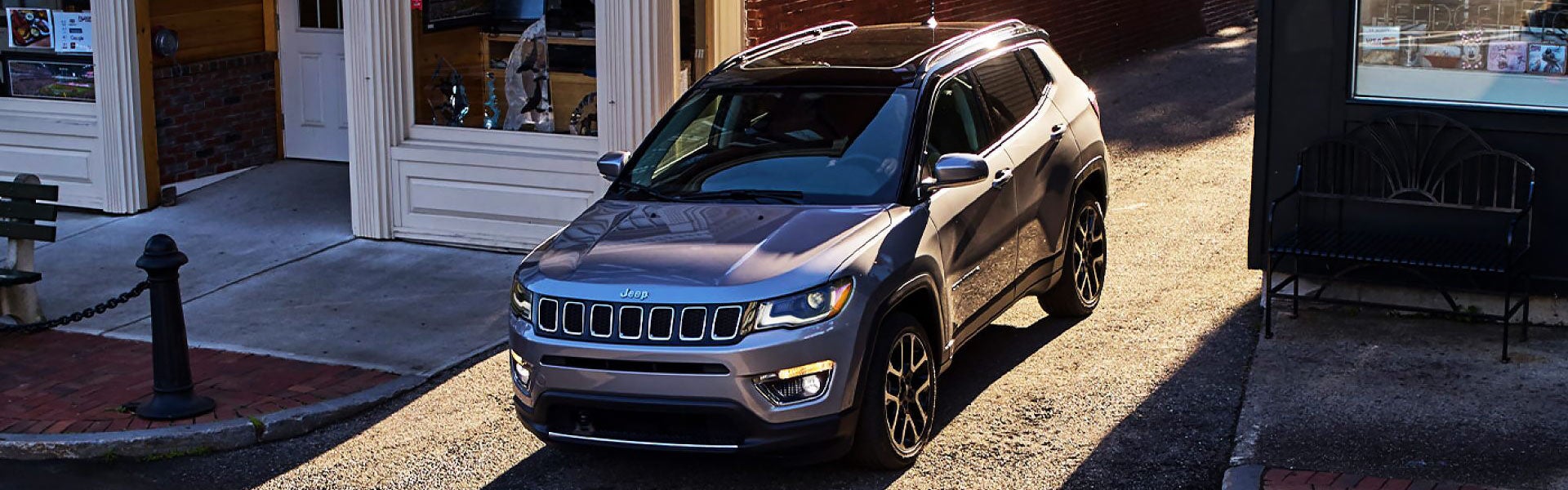 2021 Jeep Compass parked outside