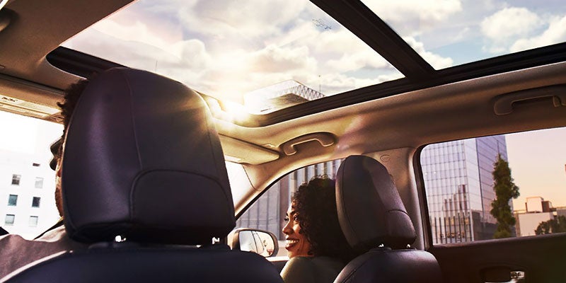 sunroof of 2021 Jeep Compass