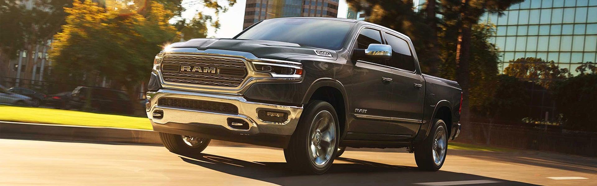 2021 Ram 1500 driving on road