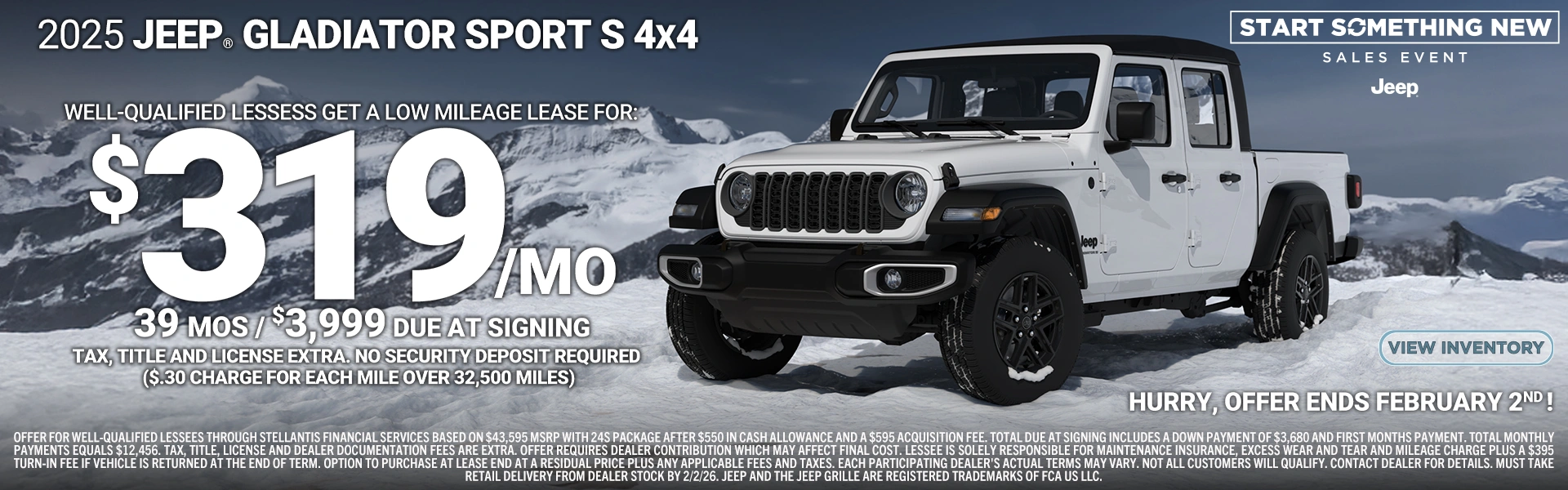 2026 Jeep Gladiator in Calais #ST